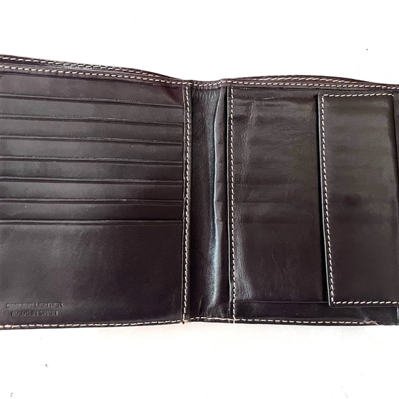 Tous Vintage Red Leather Logo Wallet - Picture 8 of 12